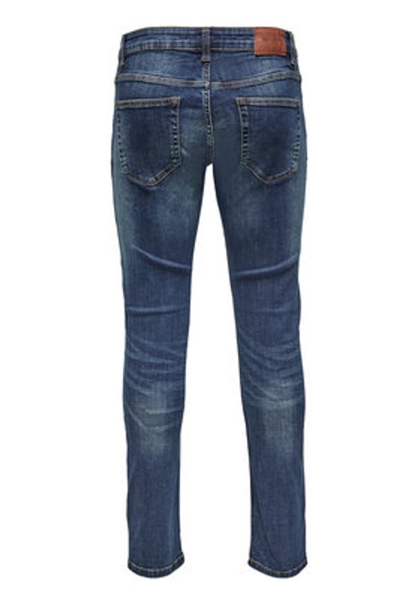 Only & Sons Jeansy Weft 22005076 Granatowy Regular Fit. Kolor: niebieski