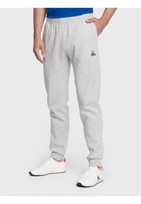 Spodnie dresowe Le Coq Sportif. Kolor: szary. Materiał: dresówka #1