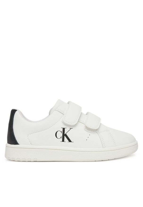 Sneakersy Calvin Klein Jeans. Kolor: biały