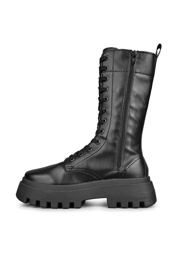 Altercore - Buty Devona. Zapięcie: sznurówki. Kolor: czarny. Obcas: na platformie