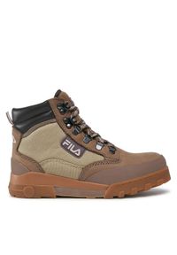 Fila Trapery Grunge Ii Cvs Mid Wmn FFW0365.73075 Beżowy. Kolor: beżowy. Materiał: skóra, nubuk #1