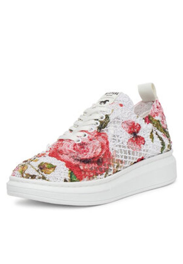 Mustang Sneakersy 1468-301 Biały. Kolor: biały. Materiał: materiał
