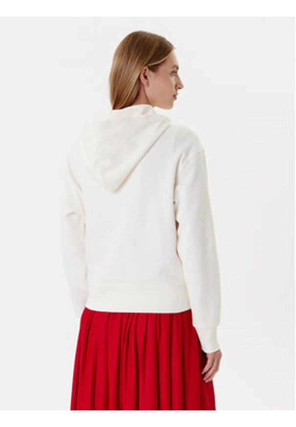 TOMMY HILFIGER - Tommy Hilfiger Bluza Script WW0WW45742 Écru Regular Fit. Materiał: bawełna