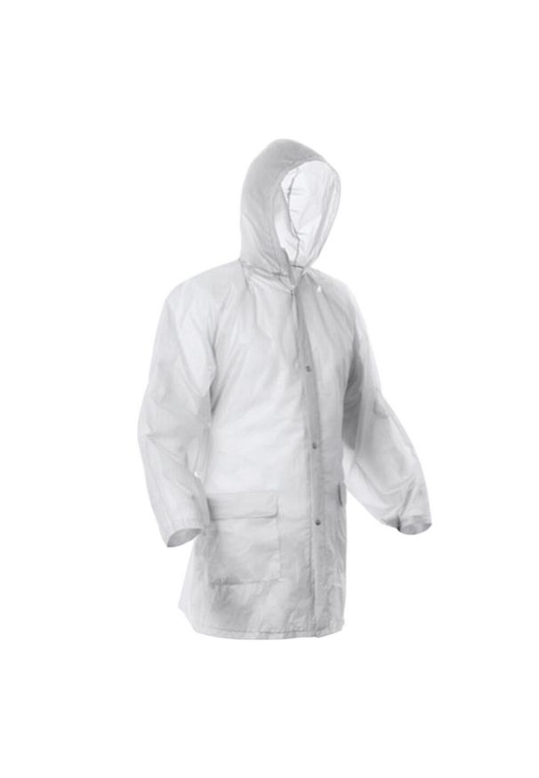 STAMINA - Płaszcz Przeciwdeszczowy Unisex Dla Dorosłych Baikal. Kolor: biały