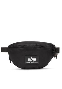 Alpha Industries Nerka Rubber Print Waistbag 198912 Czarny. Kolor: czarny. Materiał: materiał. Wzór: nadruk #1