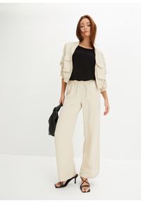 bonprix - Bluzka z miękkiej mieszanki wiskozy. Kolor: czarny. Materiał: wiskoza #3