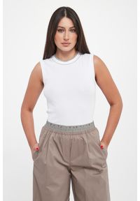 Top damski prążkowany PESERICO. Materiał: prążkowany #2