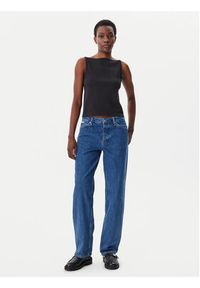 Calvin Klein Jeans Top Logo J20J225314 Czarny Regular Fit. Kolor: czarny. Materiał: syntetyk #3