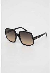 Tom Ford okulary przeciwsłoneczne damskie kolor czarny. Kolor: czarny #3