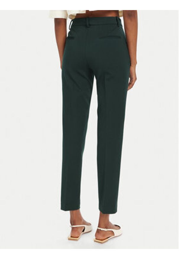 Pinko - PINKO Spodnie materiałowe Bello 100155 A24D Zielony Regular Fit. Kolor: zielony. Materiał: wiskoza