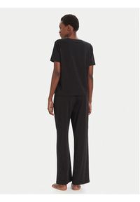 BOSS Piżama 50545568 Czarny Regular Fit. Kolor: czarny. Materiał: bawełna #3
