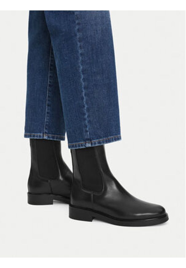 Gino Rossi Sztyblety C-ANITA-124-25215PE Czarny. Kolor: czarny. Materiał: skóra