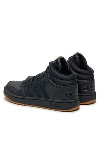 Adidas - adidas Sneakersy Hoops 3.0 Mid Classic Vintage Shoes GY4745 Czarny. Kolor: czarny. Materiał: materiał #2