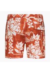 Szorty kąpielowe męskie Quiksilver Roots Volley 17". Kolor: czerwony