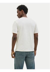 Jack & Jones - Jack&Jones T-Shirt Almeria 12276962 Beżowy Regular Fit. Kolor: beżowy. Materiał: bawełna #5