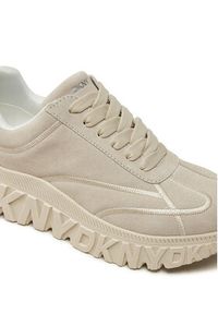 DKNY Sneakersy Laeoni K4408656 Beżowy. Kolor: beżowy. Materiał: skóra, zamsz #4