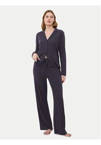 Triumph Spodnie piżamowe Mix&Match 10225049 Szary Regular Fit. Kolor: szary. Materiał: wiskoza, syntetyk #4