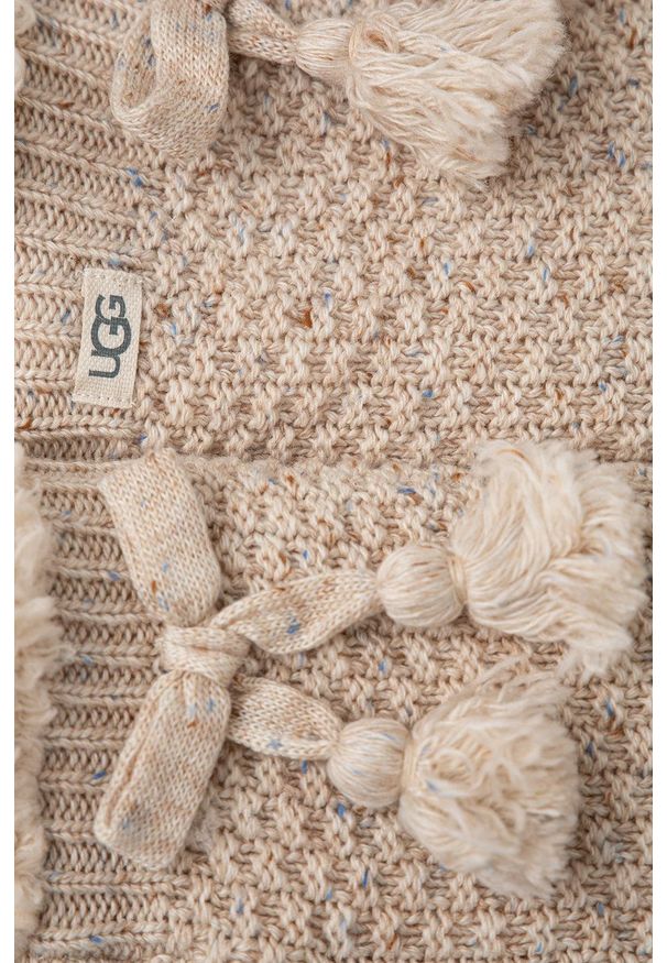 Ugg - UGG Skarpetki z domieszką wełny Fleece Lined Cozy kolor kremowy. Kolor: beżowy. Materiał: wełna