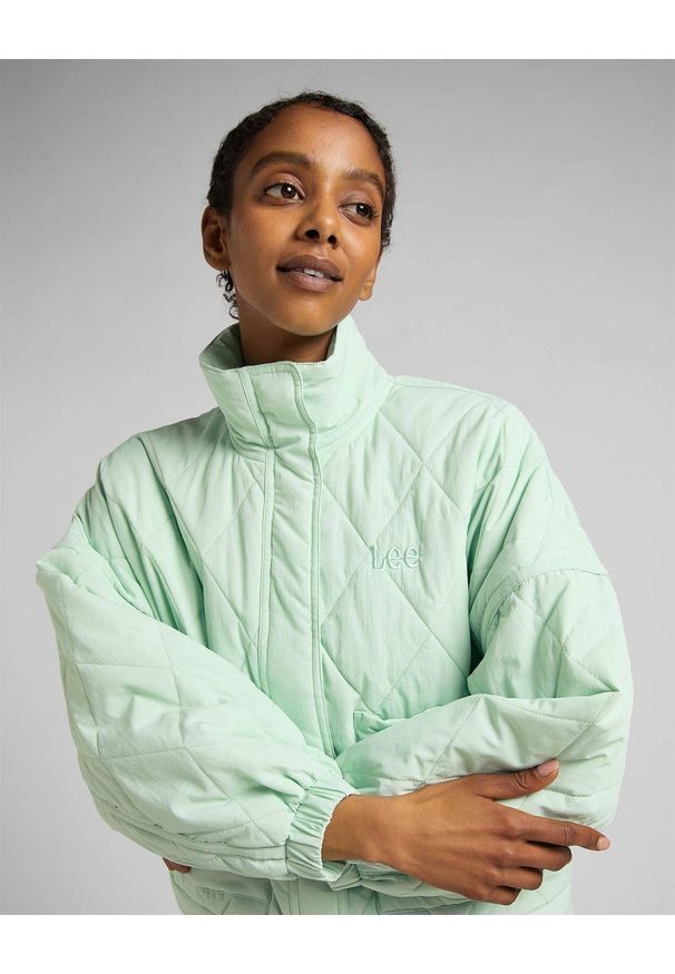 Lee - LEE LIGHT LAYER JACKET DAMSKA KURTKA SEAGLASS L55FEW40 112320652