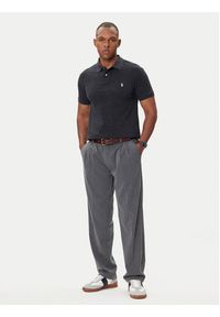 Polo Ralph Lauren Polo Classics 710536856031 Szary Slim Fit. Typ kołnierza: polo. Kolor: szary. Materiał: bawełna #4
