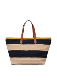 TOMMY HILFIGER - Tommy Hilfiger Torebka Th Nautical Tote Crochet Str AW0AW18816 Kolorowy. Wzór: kolorowy #5