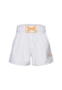 TAPOUT - Szorty do boksu tajskiego Tapout Zorrey. Kolor: wielokolorowy, biały, żółty. Sport: fitness #1