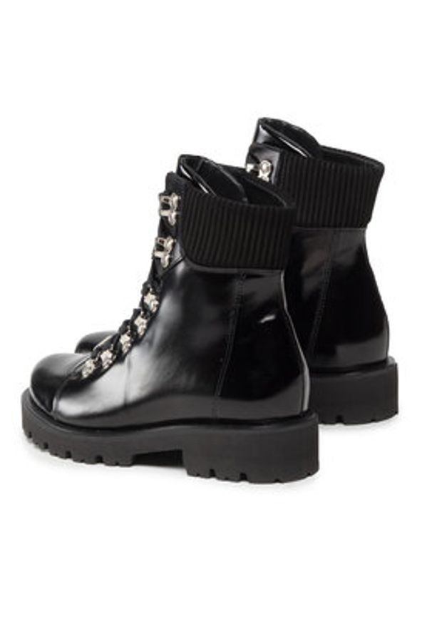 Rage Age Trapery RA-32-06-000424 Czarny. Kolor: czarny. Materiał: skóra