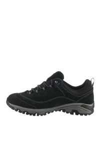 Buty trekkingowe męskie LOMER Sella II Mtx Suede zamszowe. Kolor: czarny. Materiał: zamsz