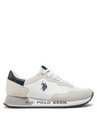 Sneakersy U.S. Polo Assn.. Kolor: biały