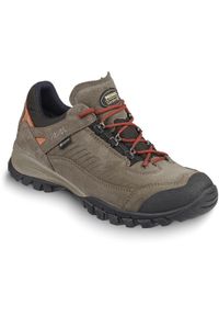 Buty trekkingowe męskie MEINDL Toskana GTX, z membraną Gore-Tex. Kolor: szary, zielony, wielokolorowy. Technologia: Gore-Tex. Sport: turystyka piesza