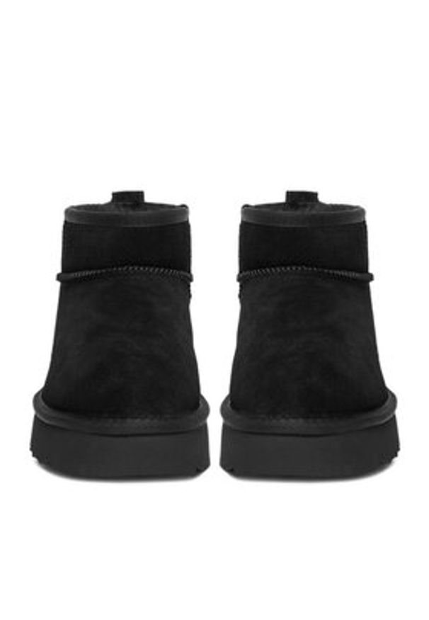 Nine West Śniegowce CEO-MENA-01 Czarny. Kolor: czarny. Materiał: skóra, zamsz