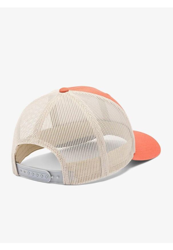columbia - Czapka z daszkiem Columbia Mesh Snap Back - tuscan/dark stone/d.mountain. Kolor: pomarańczowy. Materiał: mesh