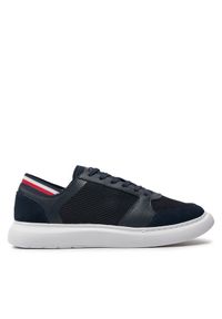 TOMMY HILFIGER - Sneakersy Tommy Hilfiger. Kolor: niebieski