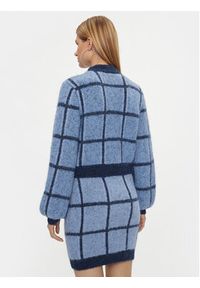 Guess Sweter Nadia W3BR78 Z3BP0 Niebieski Regular Fit. Kolor: niebieski. Materiał: syntetyk
