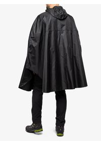 Peleryna turystyczna Trekmates Rove Poncho - black. Kolor: czarny