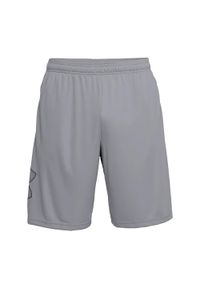 Spodenki fitness męskie Under Armour Tech Graphic 035. Kolor: szary. Sport: fitness