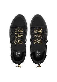 Versace Jeans Couture Sneakersy 79YA3SA6 ZS915 G89 Czarny. Kolor: czarny. Materiał: skóra #6