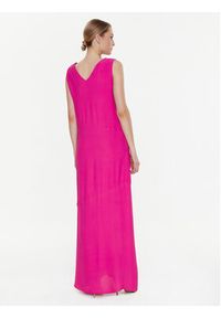 Fabiana Filippi Sukienka wieczorowa ABD273W223 Różowy Regular Fit. Kolor: różowy. Materiał: wiskoza. Styl: wizytowy #3