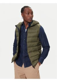 Robe di Kappa Kamizelka Jobert 67128GW 202 Zielony Regular Fit. Kolor: zielony. Materiał: syntetyk #1