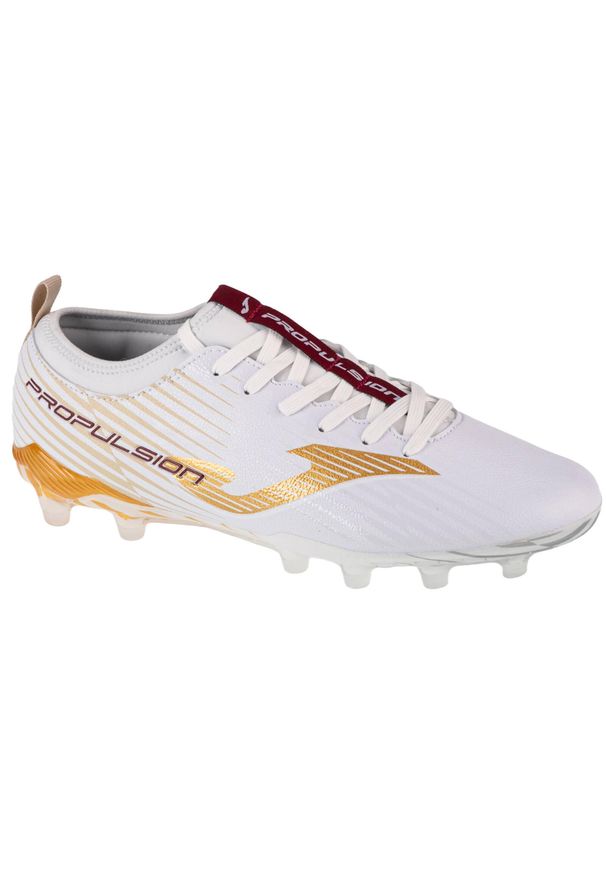 Joma - Buty piłkarskie korki męskie, Propulsion Cup 24 PCUS FG. Kolor: biały. Materiał: materiał, tkanina, syntetyk. Sport: piłka nożna