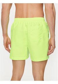 Calvin Klein Swimwear Szorty kąpielowe KM0KM00991 Zielony Regular Fit. Kolor: zielony. Materiał: syntetyk #5