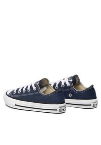 Converse Trampki Chuck Taylor All Star Ox 3J237 Granatowy. Kolor: niebieski. Materiał: materiał #6