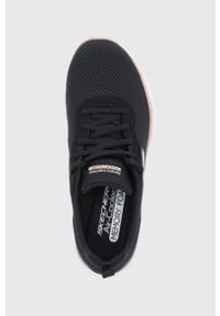 skechers - Skechers Buty kolor czarny na płaskiej podeszwie. Nosek buta: okrągły. Zapięcie: sznurówki. Kolor: czarny. Obcas: na płaskiej podeszwie #5