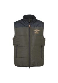 Kurtka puchowa bez rękawów PERCUSSION. Kolor: wielokolorowy, czarny, zielony. Materiał: puch. Długość rękawa: bez rękawów. Sport: outdoor #1
