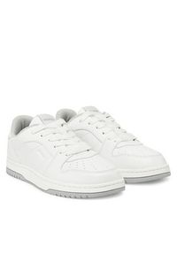 Hugo - HUGO Sneakersy Hadrian 50536296 Biały. Kolor: biały. Materiał: skóra