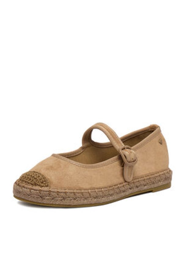 Roxy Espadryle CEO-WSS990-270 Beżowy. Kolor: beżowy. Materiał: materiał