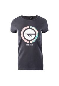 Hi-tec - T-shirt Damski Lady Defi. Kolor: szary. Sport: turystyka piesza