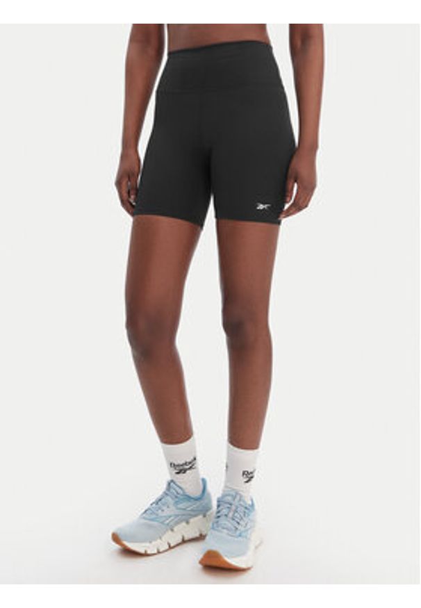 Reebok Szorty sportowe Reebok x Ewa Chodakowska RK25618CCW Czarny Slim Fit. Kolor: czarny. Materiał: syntetyk