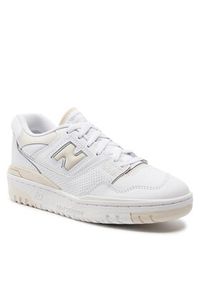 New Balance Sneakersy BBW550BK Biały. Kolor: biały. Materiał: skóra #5