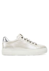 Sneakersy Tamaris. Kolor: srebrny #1